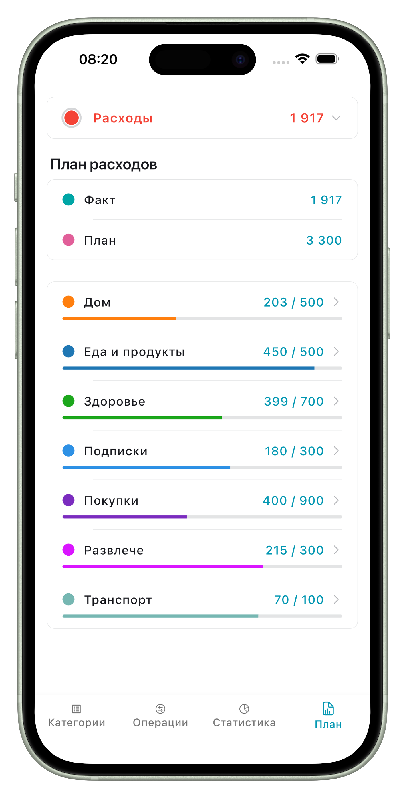 FinLogs - Детали